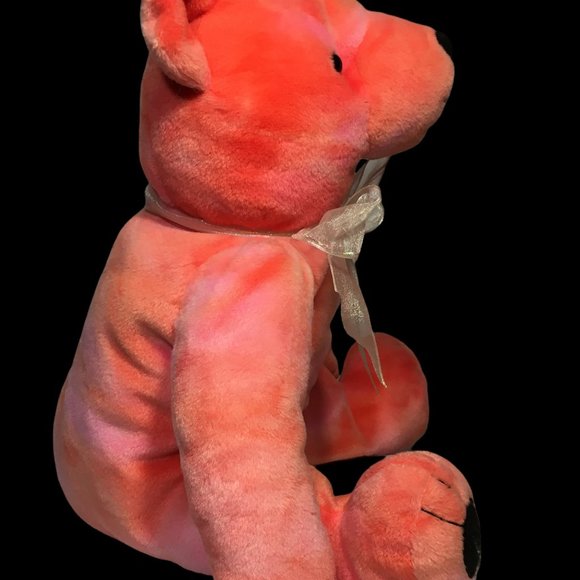 Papal Giftware Raspberry Sherbearts Teddy Bear Plush Pink Stuffed Animal RARE - Picture 5 of 11